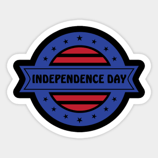 4th of July Independence Day Sticker